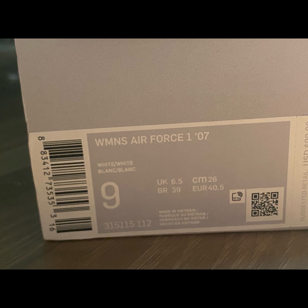 Nike AirForce 1s